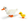 This adorable Duck & Duckling are built from over 110 nanoblock pieces.