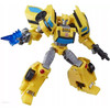 5-inch Bumblebee Figure - Deluxe Class Bumblebee figure stands around 5-inches (12.5 cm) tall.
