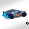 Approximately 1:64 scale, the 2005 Ford Mustang vehicle measures around 7.5 cm (3 inches) long.