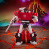 Sideswipe comes with a shoulder cannon and blaster accessories.