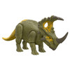 Jurassic World Dominion brings new thrills and adventures to dinosaur lovers. At about 13 inches long, this Sinoceratops Roar Strikers figure inspired by the movie will expand the definition of dinosaur fun!