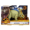 Jurassic World Roar Strikers Sinoceratops Dinosaur Action Figure in packaging.