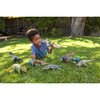 Kids can collect all the Roar Strikers dinosaurs for rowdy, action-filled play. ROAR! CHOMP! RAM! Each figure sold separately and subject to availability.