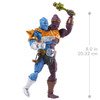 This Masterverse Two-Bad action figure is built over-sized. At 8 inches tall and 5 inches wide, he towers over other Masterverse figures, with design authentic to the He-Man and the Masters of the Universe character.