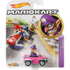 Hot Wheels Mario Kart WALUIGI (Badwagon) 1:64 Scale Replica Die-Cast Vehicle in packaging.