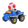 Iconic Mario Kart™ character Toad is molded into his buggy.