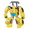 Little heroes can enjoy twice the fun with 2 modes of play, converting this Bumblebee action figure from dragster racecar truck to robot and back again.