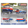 Hot Wheels Car Culture Team Transport '70 ROVER P6 GROUP 2 and HW RALLY HAULER 1:64 Scale Die-cast Vehicles (#55) in packaging.