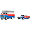 Hot Wheels Car Culture Team Transport '70 ROVER P6 GROUP 2 and HW RALLY HAULER 1:64 Scale Die-cast Vehicles (#55)