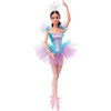 Commemorate a special performance or inspire ballet dreams with Ballet Wishes Barbie doll in an elegant recital look.