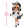 This L.O.L. Surprise! - O.M.G. Movie Magic STARLETTE Fashion Doll stands approximately 25 cm (10 inches) tall.