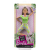 Barbie Made to Move Doll with Long Brunette Hair in packaging.