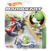 Hot Wheels Mario Kart YOSHI (B-Dasher) 1:64 Scale Replica Die-Cast Vehicle in packaging.