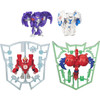 4-Pack of Mini-Con figures. Each around 4 cm to 6 cm tall in robot mode.


