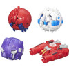 Each 2-in-1 Mini-Con figure converts in 1 step Each 2-in-1 Mini-Con figure converts in 1 step
