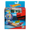 Hot Wheels RACE GAUGE Track Set with 1:64 Scale Die-Cast Vehicle