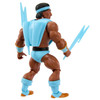 Bolt-Man figure comes with 2 Lightning-Bolt Sword accessories that can be stored on his back.