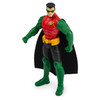 With 3 points of articulation, you can pose the Robin action figure's head and arms.