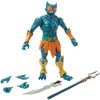 Masterverse Revelation Mer-Man comes with a sword and spear, plus two pairs of alternate hands.