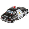 Approximately 1:55 scale with die-cast metal and plastic parts. Sheriff vehicle measures around 7.5 cm (2.75 inch) long.