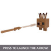 Press down on the Wood Golem figure to launch Arrow Attack!