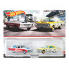 Hot Wheels Car Culture '63 PLYMOUTH BELVEDERE 426 WEDGE and '65 DODGE CORONET 1:64 Scale Die-cast Vehicle 2-Pack in packaging.