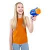 Easy to Use: With its easy-to-use trigger and lightweight design, the Motorised Mini Bubble Blaster is perfect for kids and adults.