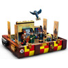 A trunk full of fun – The trunk contains furniture that magically reconfigures, accessories from the movies and an assortment of minifigure parts that kids can combine to create different characters.