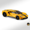 This yellow Hot Wheels '17 FORD GT is 2/10 in the 2017 Nightburnerz collection.