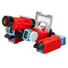Vintage Accessories: Transformers action figure for boys and girls comes with blaster, missile launcher, and 3 projectiles.