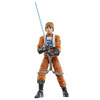 Based on Star Wars: A New Hope, this Luke Skywalker figure comes with helmet, blaster, and lightsaber accessories.