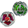 Harness The Power: Includes 2 Takara Tomy-designed Beyblade X tops with authentic die-cast metal parts: Chain Incendio 5-60HT Right-Spin Balance Type and Arrow Wizard 4-60N Right-Spin Defense Type.
