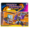 Retro-Inspired Packaging: Inspired by the original G1 collectible action figure packaging, updated with a design inspired by The Transformers: The Movie, including artwork and bios based on the movie.