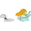 Bakugan Evolutions - Platinum Power Up Series SHARKTAR with Nano SHADOW and Nano CLUTCH Collectable Action Figures with Trading Cards