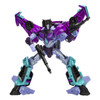 This 5.5-inch (14 cm) Cyberverse Universe Slipstream action figure toy features deco and detail inspiration from the Transformers: Cyberverse animated series