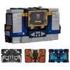 Transformers action figure converts from robot toy to cassette player toy in 18 steps.