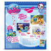 Littlest Pet Shop Series 1: SUNSET PALS Pet-fluencer Pair in packaging - Back of box.