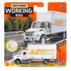 Matchbox Working Rigs - International MV Box Truck in packaging.