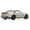This 2018 Ford Mustang RTR Spec 5 is finished in Ford's Lead Foot Grey with bright green highlights.