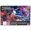 Retro-Inspired Packaging: Inspired by the original G1 collectible action figure packaging, original Transformers logo, character art, and classic Autobot vs. Decepticon battle scene artwork
