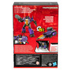 Removable Backdrop: The removable backdrop displays the Transformers Studio Series Skywarp figure in the Reactivate the Bridge scene.