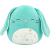 Squishmallows REGAN the Turquoise Bunny (with Floral Belly) 7.5-inch Easter Plush