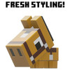 Minecraft Legends Mob Head Minis Horse 1-inch Mini-Figure