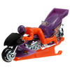 Hot Wheels FRIGHT BIKE Die-cast Motorcycle with Rider