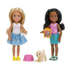 Barbie Club Chelsea PET PUPPY FEEDING TIME Doll 2-Pack