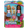Barbie Club Chelsea PET PUPPY FEEDING TIME Doll 2-Pack