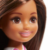 Barbie Club Chelsea Girl Doll with Dog Top