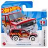 Hot Wheels NISSAN PATROL CUSTOM (Red) 1:64 Scale Die-cast Vehicle in packaging - Short Card Front