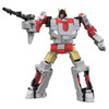Transformers action figures feature articulated heads, arms, and legs for action poses