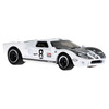 Hot Wheels FORD GT40 (White) 1:64 Scale Die-cast Vehicle